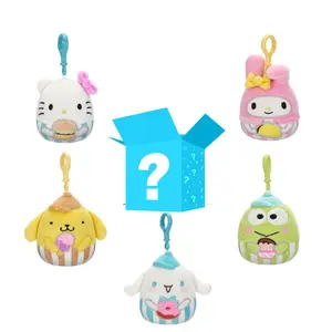 Squishmallows 3.5 Inch Hello Kitty and Friends Clip-On Mystery Plush