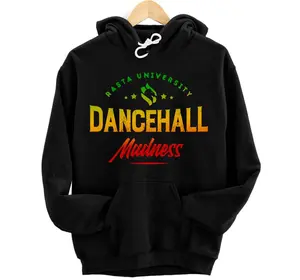 Rasta University Dancehall Madness Rasta Colors Reggae Hoodie, Sweatshirt, T-Shirt