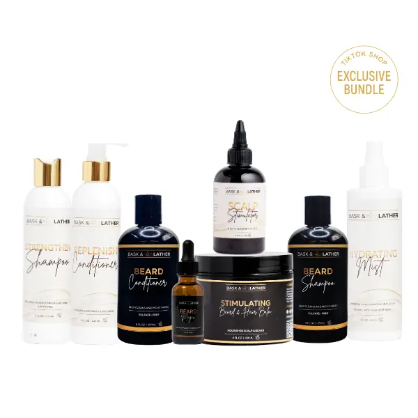 Men’s Beard Care & Hair Growth & Maintenance Kit