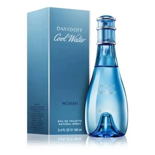 Cool Water Women 3.4 Oz EDT Spray For Women Fresh Scent