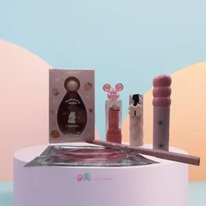 Lippie Special Combo - 6-Piece Lip Care & Makeup Set Including Mask Liner Gloss Mud Balm & Palette for Flawless Finish