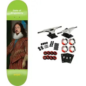 Enjoi Skateboard Complete Berry Renaissance Lime 8.0" x 31.6"
