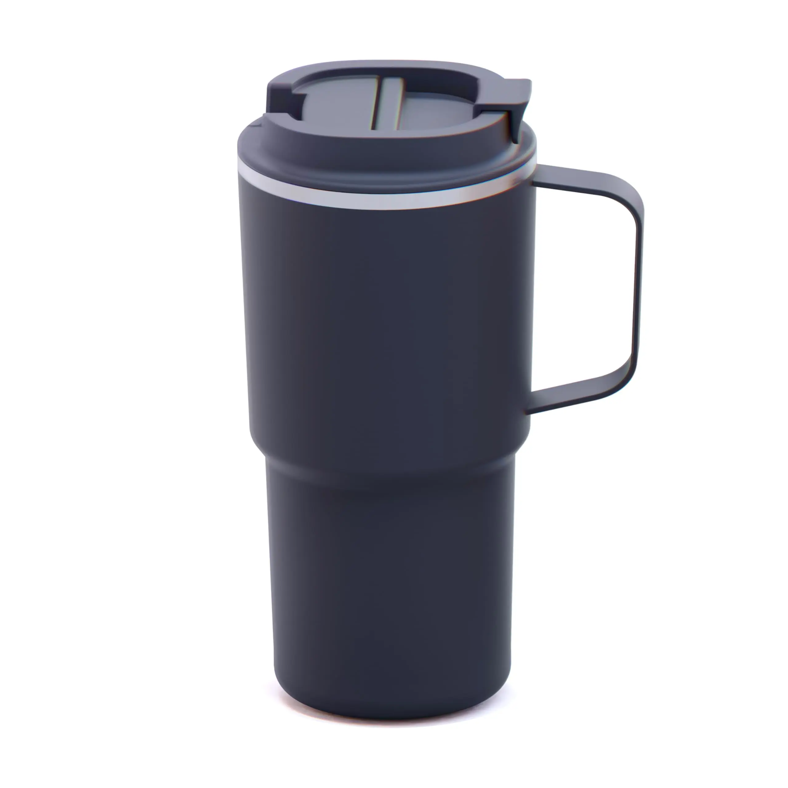 asobu Basil Green 22oz Nitro Tumbler - Ceramic-Lined Insulated Portable Stylish Drink Flask, Puramic™ Finish, Easy-Carry Handle, Durable, Spill-Proof, Double-Wall Stainless Steel for Pure Flavor, Superior Insulation