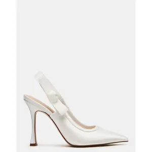 Steve Madden BRI WHITE SATIN