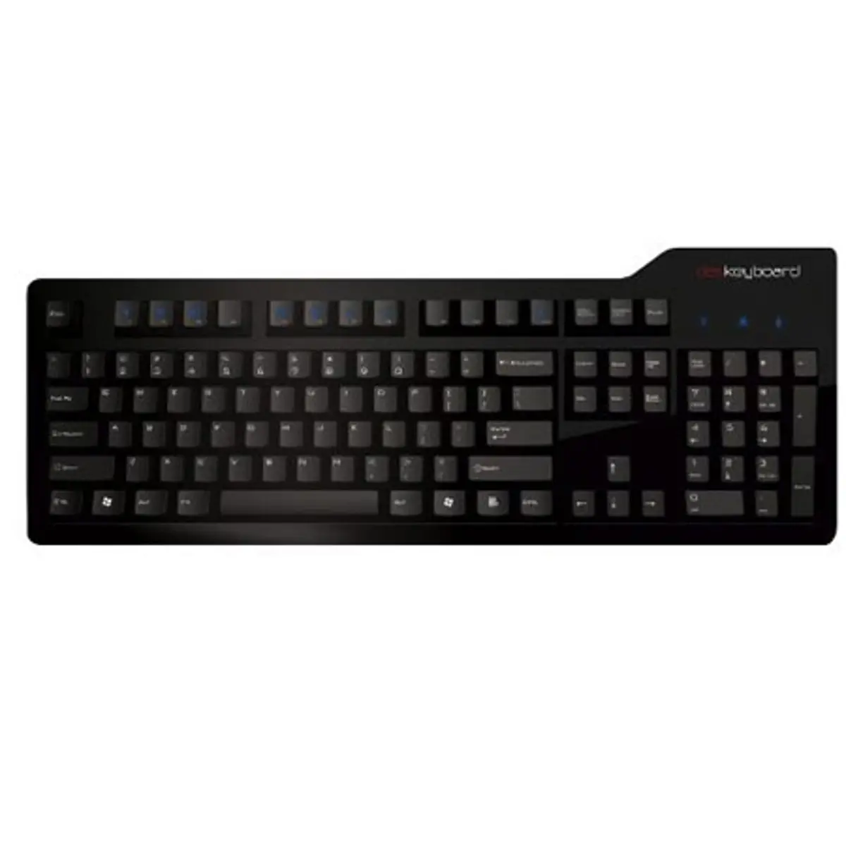 Das Keyboard Professional Model S with Media Keys - Clicky Typing Experience (MX2A Blue Switch)