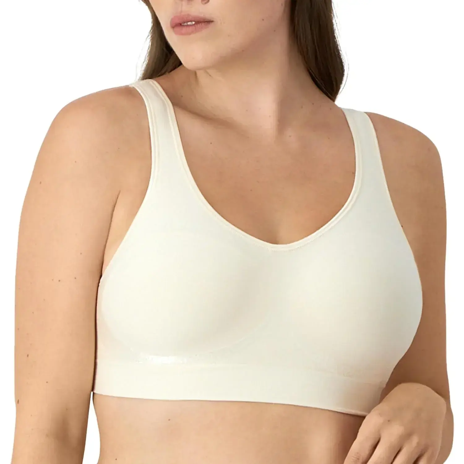 Women's Comfort Revolution Wireless Bra, ComfortFlex Fit Full-Coverage Bra,