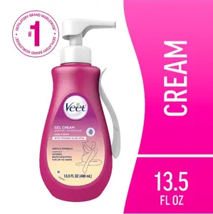 Veet Hair Removal Cream, Body Hair Remover For Women, Sensitive Skin, 13.5 FL OZ