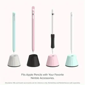 Apple Pencil Holder Vertical Stand Dock for iPad Pro Air Mini Stylus Pen Storage, Workspace Setup, Desk Organizer, Stylish Stand, Sleek Design, Nonslip Base, Flexible Stand, iPad Accessory, Creative Users, Students