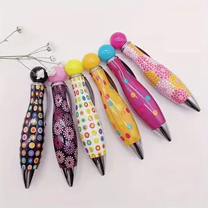 2Pcs short bowling ballpoint pens, six color patterns, creative gifts for students, Ballpoint Pen Set