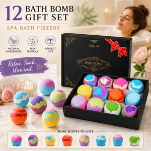 IYOKUJI CLUB Main Character Bath Bomb Multi-Pack - Luxury Rose Gold Shimmer, Hydrating Body Care, Spa Day Essential