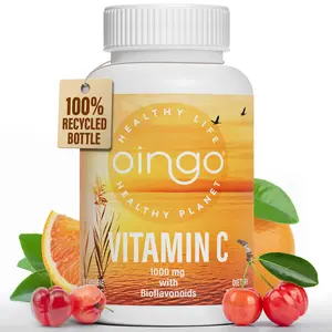 Vitamin C 1000mg - Vitamin C Supplement with Acerola Cherry, Sodium Ascorbate & Citrus Bioflavonoids for Immune Support, Collagen Boost, Heart Health, Energy Support, DNA Repair, 120 Veggie Caps