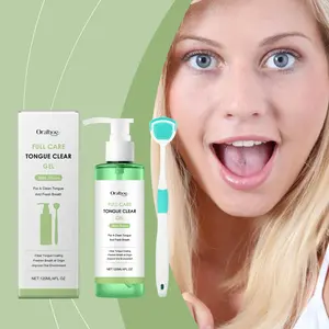 Oralhoe Oral Cleaning Gel Set, Cleans Tongue Coating, Freshens Breath, Daily Oral Care, Removes Bad Breath, Essential Dental Hygiene, Oral Hygiene Essentials