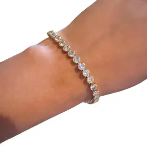 Cali Tennis Bracelet with Elegant Rhinestone Accents for Everyday Wear