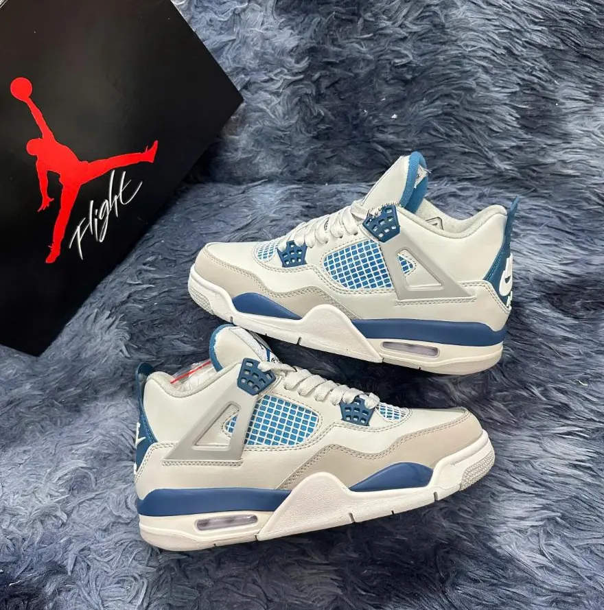 JD4 Military Mint Sneakers – Mint Retro Basketball Shoes For Men And Women