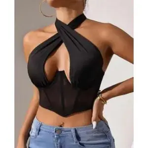 Korsett Unterbrust Satin Lace