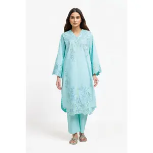 L-Blue-Jacquard-2 Piece (WPS25SE2060) (Y-132) J(112) y(118)