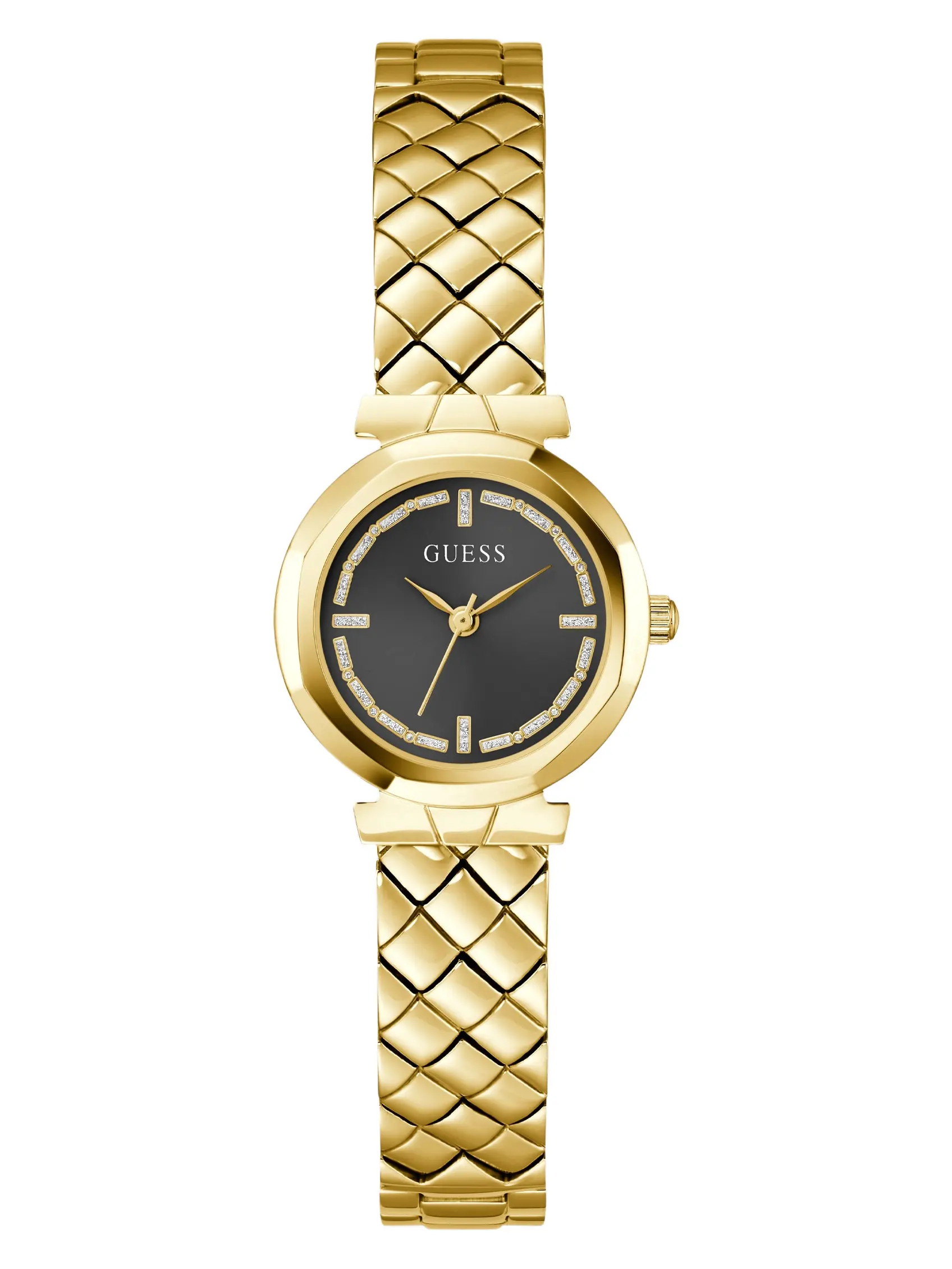 GUESS Female Gold-Tone Analog Watch