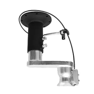 212 MAIN Ranch Hitch Adapter - 8 in. Offset Stinger, Bell Coupler, V19 Std, 24000 lbs GTWR, 6000 lbs Tongue Weight, Remote Release (Sports & Outdoor Accessory)