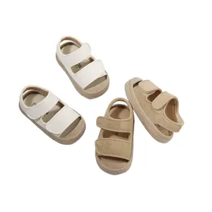 Soft Soled Baotou Sandals Baby Girls & Boys - Non-Breathable Casual Shoes with Closure, Perfect Outdoor Play & Casual Attire, Toddler Walking Shoes| Rustic Charm Footwear| Breathable Kids' Shoes, Toddler Shoes, Cute Gifts