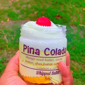 Pina colada whipped body butter Hydrating