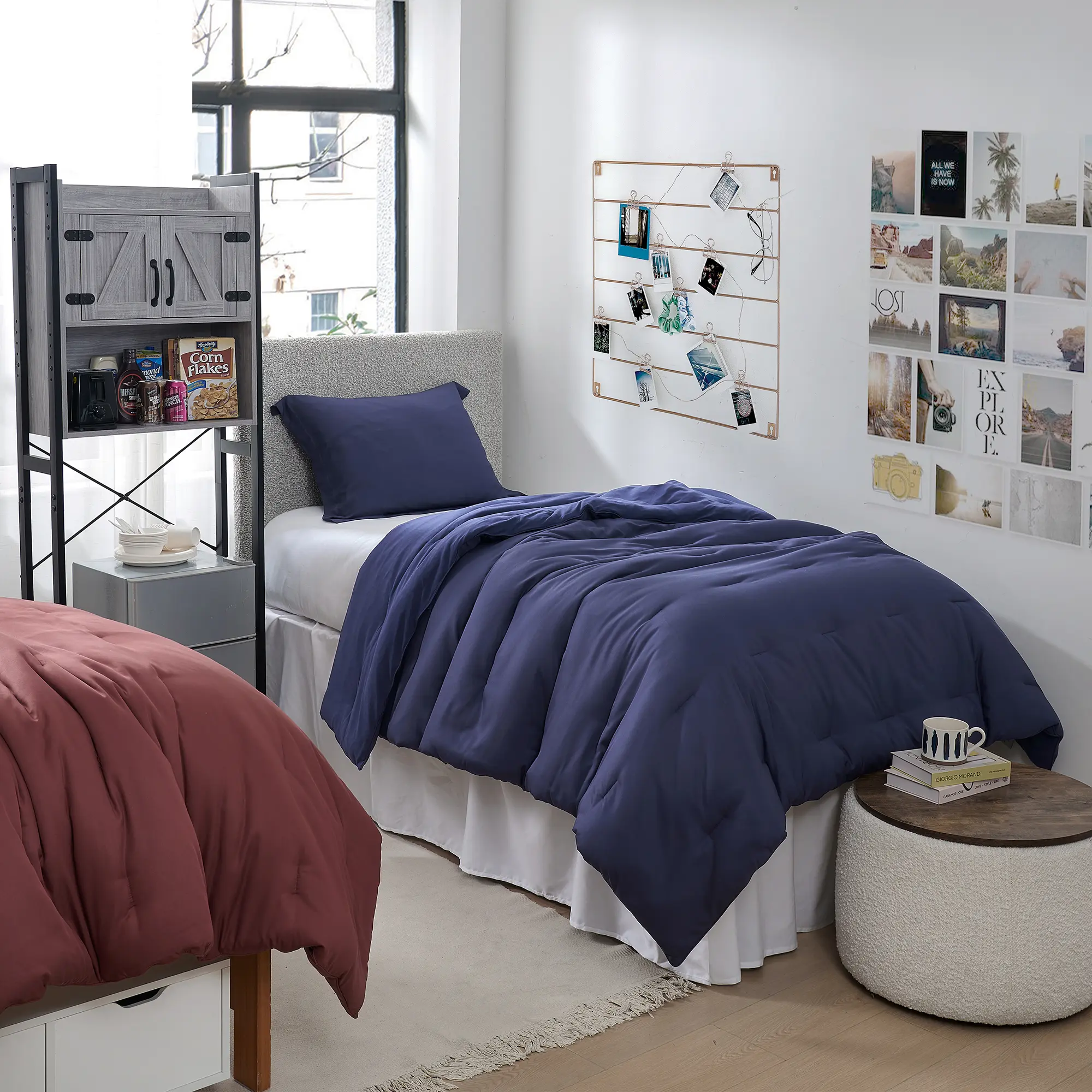 Bamboo Butter - Coma Inducer Twin XL Cooling Comforter Set - Navy Eclipse