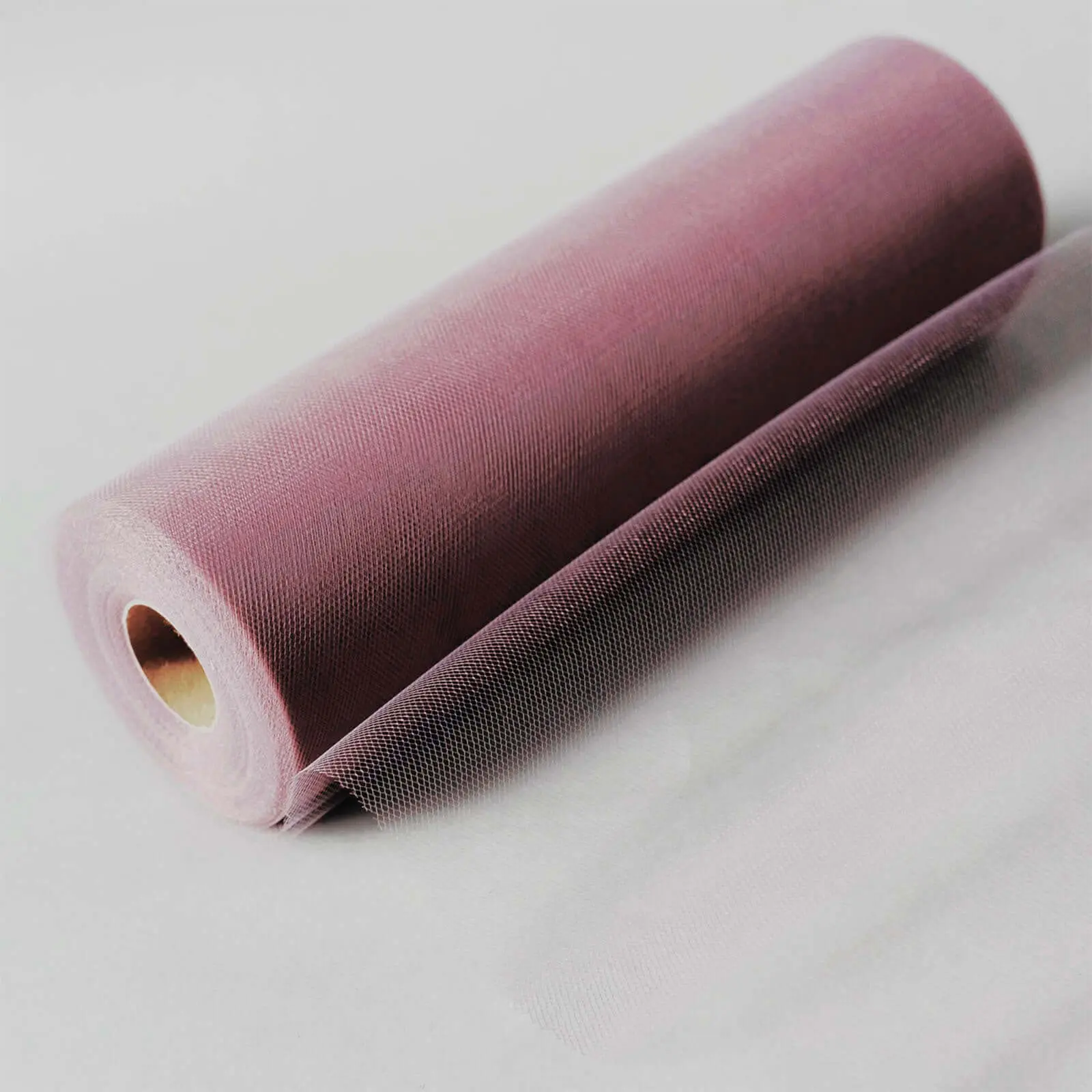 12"x100 yd Violet Amethyst Sheer Tulle Fabric Bolt - Illusion Fabric for Crafts, Weddings, Headpieces, Arches, Backdrop Decorations, Touch, 12"X100 Yards