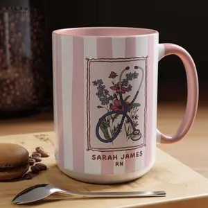 Personalized Nurse Mug Gift, Custom RN Mug, Nurse Appreciation Gift, Nicu Er Lpn Cna Nurse Cup1