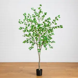 7-ft Artificial Maple Tree