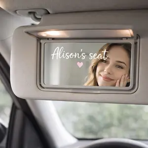 Custom Seat Name | Personalised Passenger | Girlfriend's Seat | Car  Decal | Passenger Mirror | Rearview | Decal | Car Sticker
