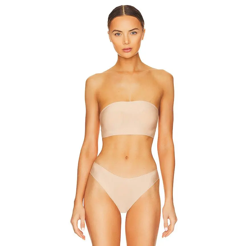 Commando Butter Soft-support Strapless Bralette in Beige
