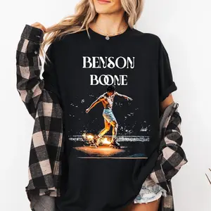 Benson Tour 2025 Graphic Tee, Fireworks and Rollerblades Album 2025 Concert Youth Shirt, Beautiful Things BB Tour Unisex T-Shirt, Perfect Gift For Men, Women, And Kids