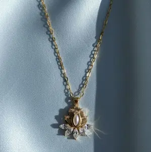 The Serenity Necklace: Lotus Flower for Inner Peace