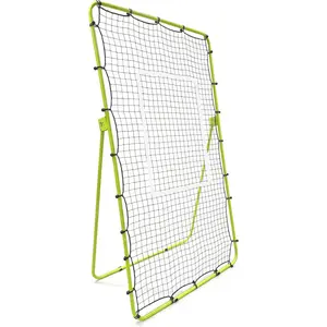 Adjustable Volleyball Rebounder Net 7x4 ft, Multi-Angle Bounce Back Trainer, Collapsible, Portable, Easy Setup, Heavy-Duty Training Equipment for Bumping, Spiking & Setting