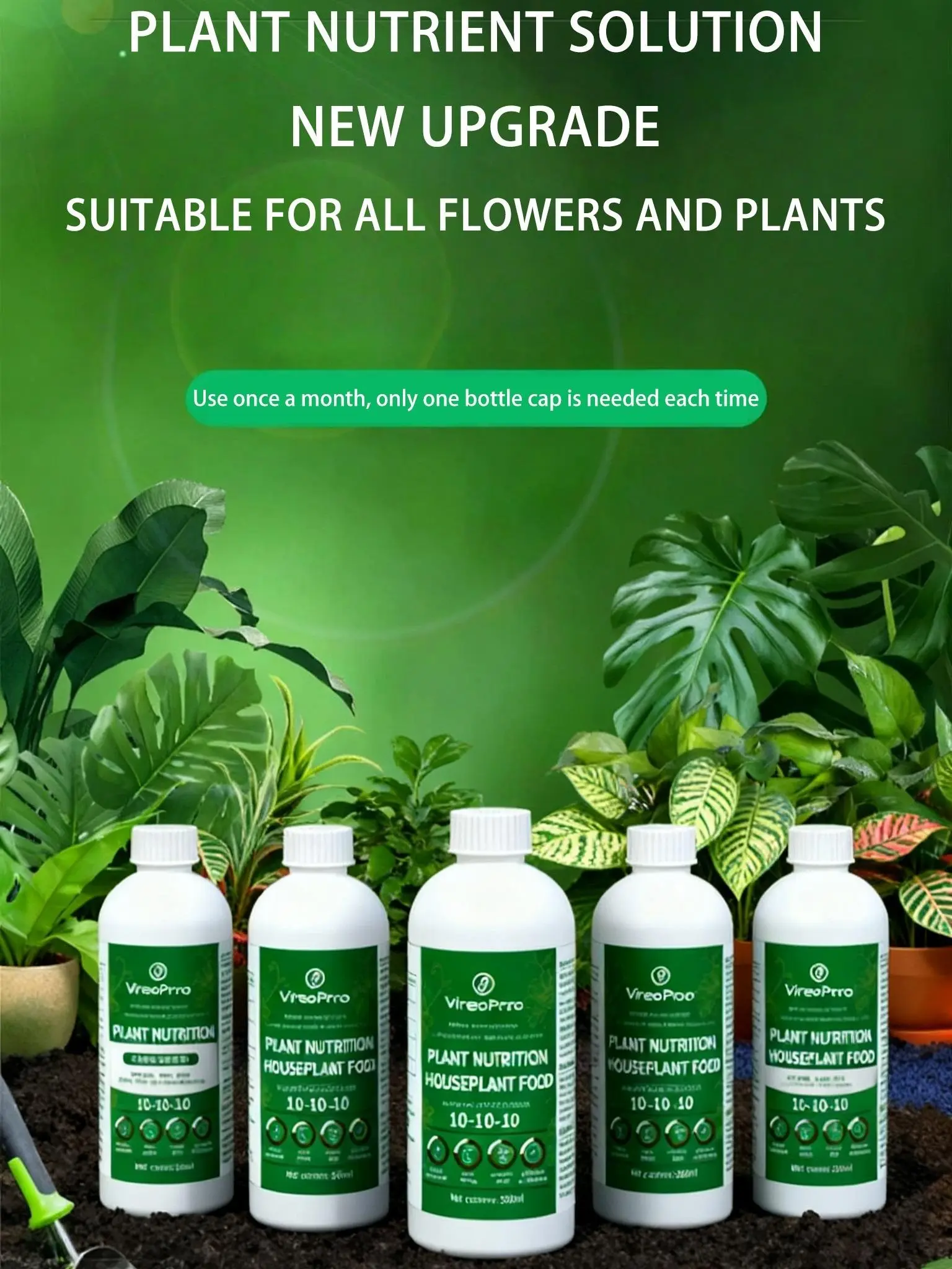 E03    Concentrated All-Purpose Plant Nutrient Solution – Promote Healthy Growth for Various Plants