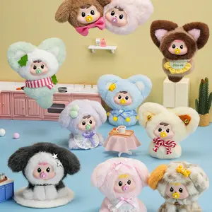 BAO-AO Cats & Dogs Plush Blind Box Series | Viral Kawaii Keychain Toys | Perfect Cute Cuddly Doll Gift for Girls, Kids, Collectors | Surprise Dolls