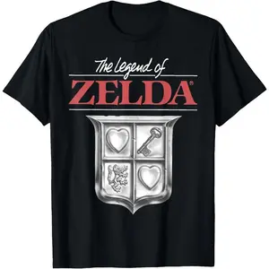 The Legend of Zelda Original Box Art Logo T-Shirt