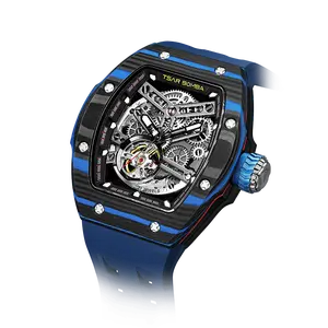 TSAR BOMBA Atomic Interchangeable Automatic Watch Carbon Fiber Combo
