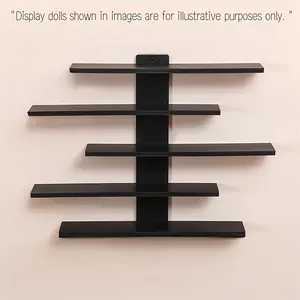 Wall-Mounted Display Rack, Multi-Layer Durable Storage Shelf, Space-Saving Organizer for Collectibles, Toys, Home Decor