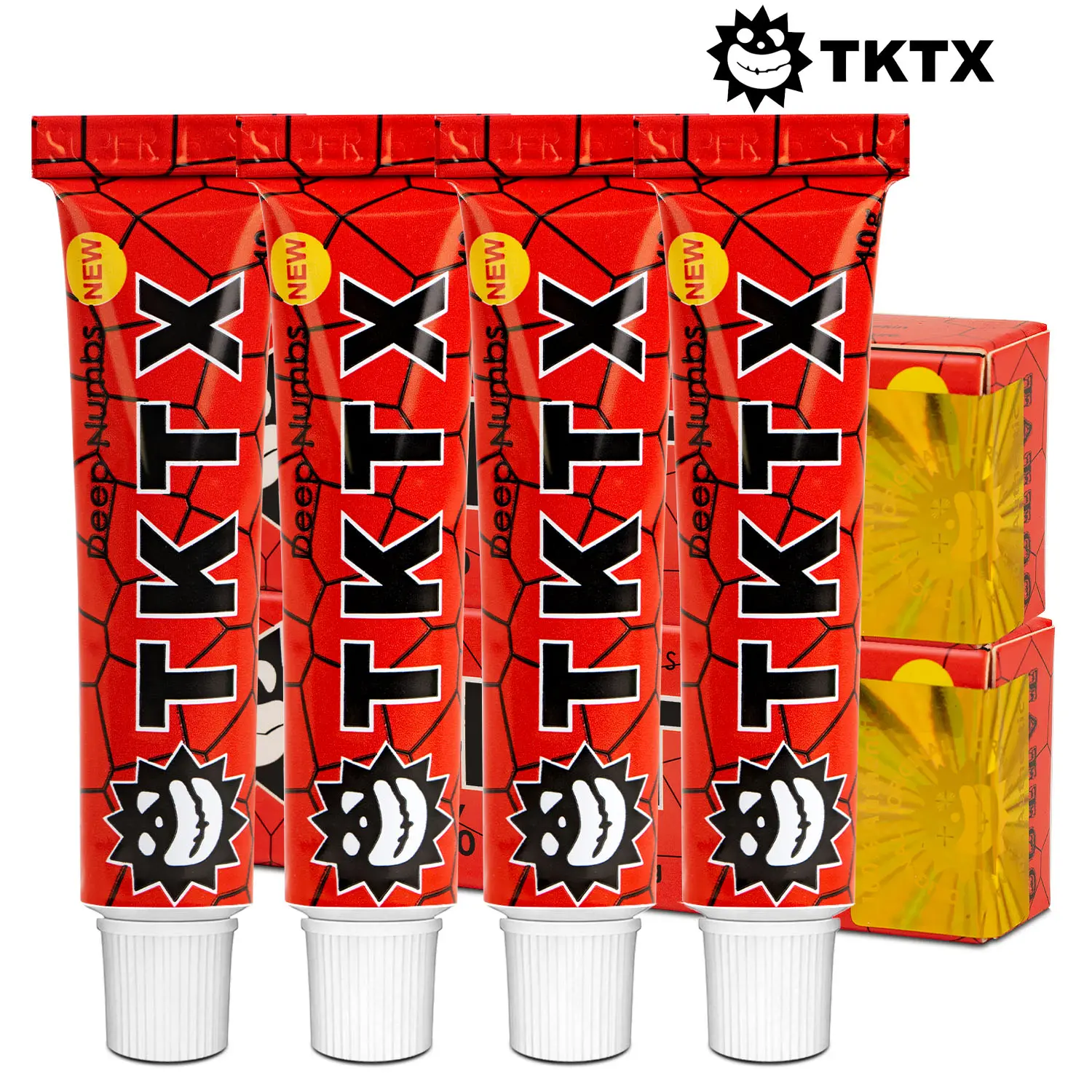 4pcs Tattoo Numbing Cream | Laser Removal | Waxing | Eyebrow Threading | Cosmetic Cream | 10g