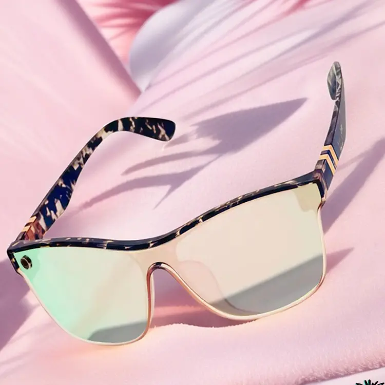 Tortoiseshell Pattern Flat Top Unisex High Quality Sunglasses - Lightweight Durable PC Frames, Modern Trendy Casual 2025 Styles for Outdoor Activities, Fall Streetwear, Lightweight Durable Sunglasses