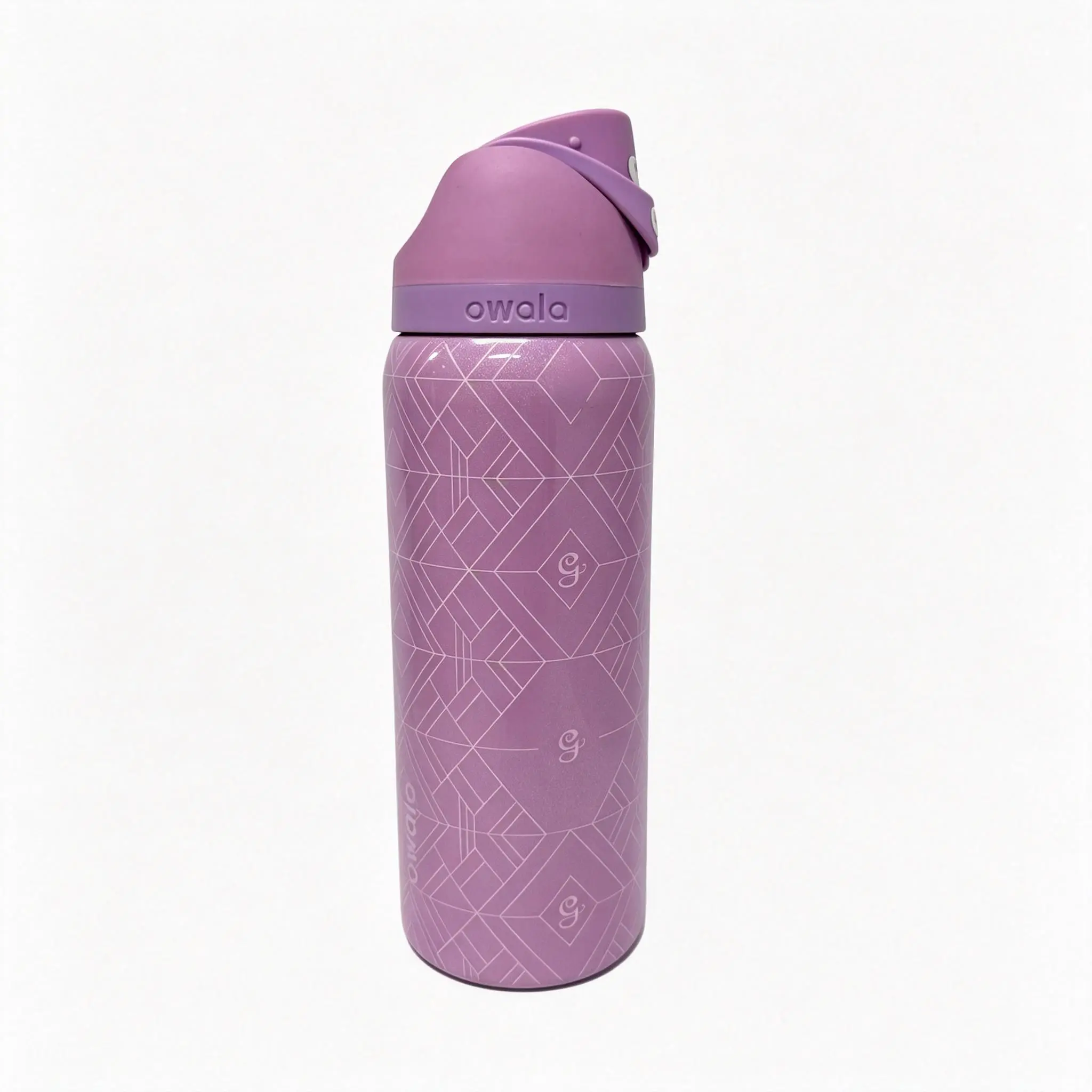Owala’s new OWALA x Snoopy 304 stainless steel insulated and refrigerated cup with dual-cup design, portable, vacuum-insulated, star-shaped glitter,32 oz. Drinkware Flasks