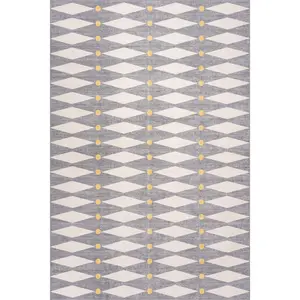 Nuloom Farenna Diamond Washable Rug