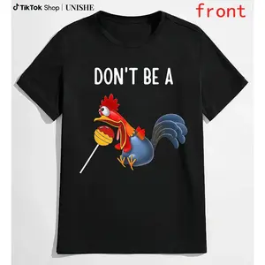 DONT BE A COCKTAIL SUCKER Cotton T-Shirt – Short Sleeve, Breathable, Perfect Christmas Gift