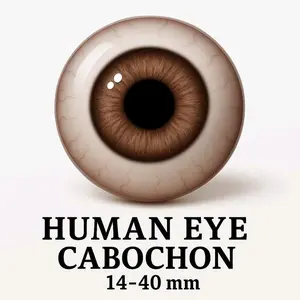 Human Eye - Glass Cabochon 14-50 mm