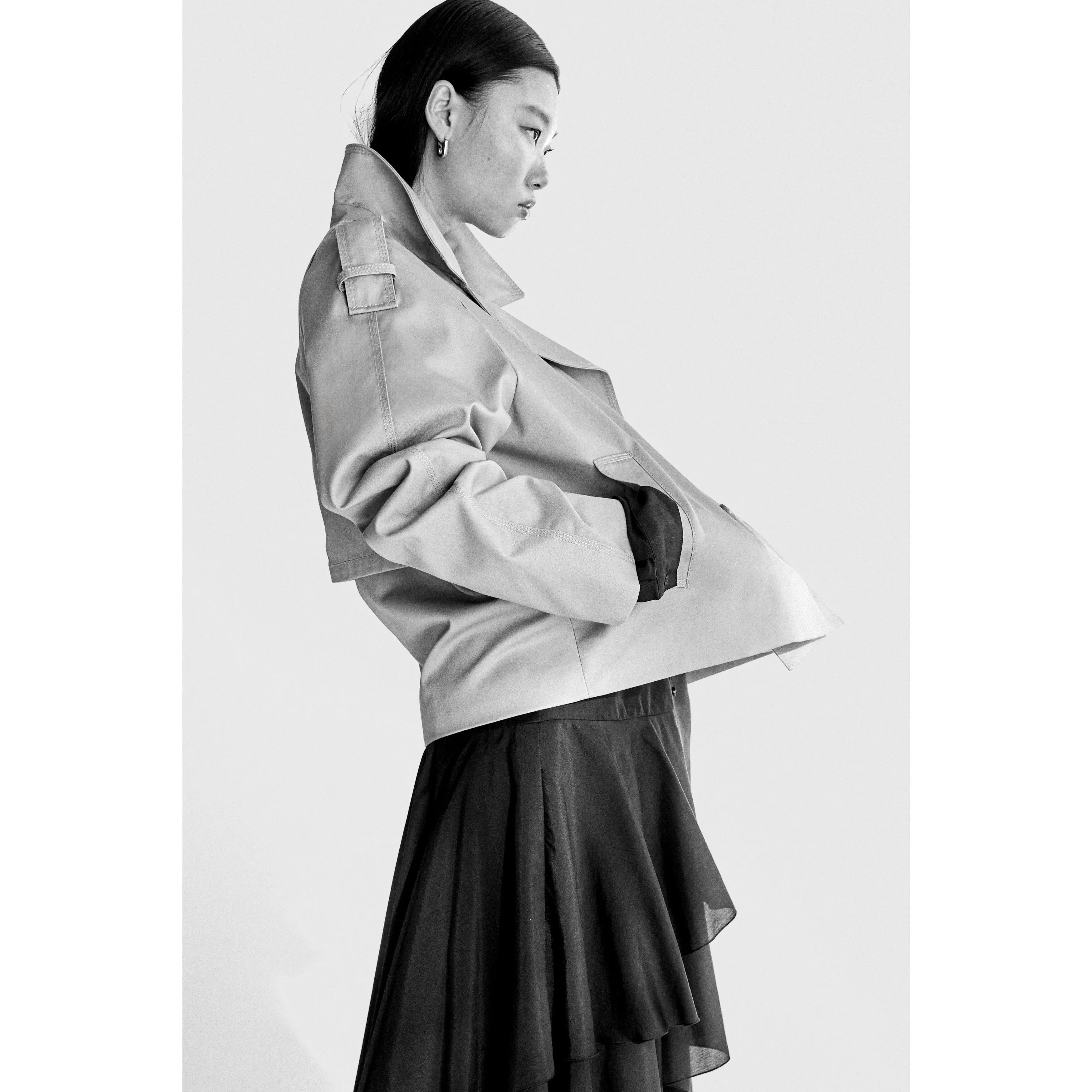 H&M Short trench coat