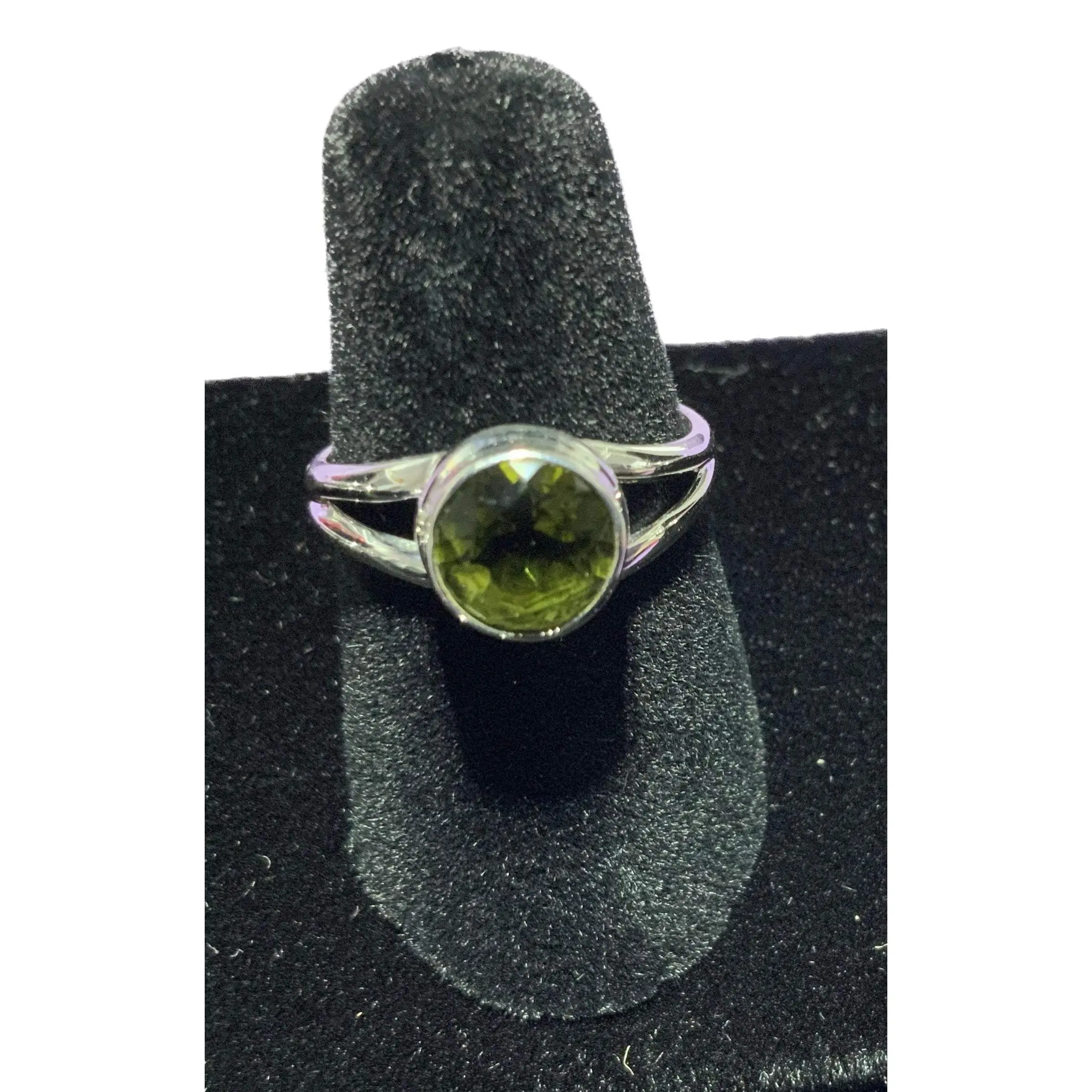 Moldavite Ring Size 6 Moldavite Ring Size 6