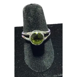 Moldavite Ring Size 6