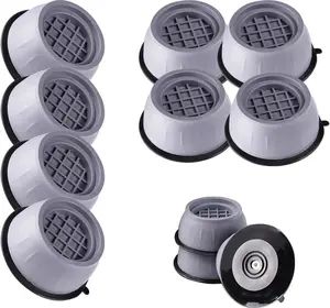 8 Pcs Washing Machine Support, Anti- Walking Washer Dryer Pedestals Fit All Machines