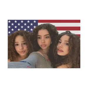 3*5FT Kalogeras Sisters Small Flag/tapestry Suitable For Indoor And Outdoor Dorm  Girls dormitory