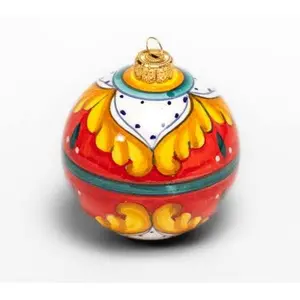 RED MARICA Christmas Ornament - Unique Christmas Design with Decorative Elements